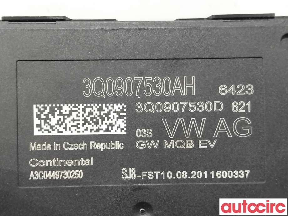 Diverse deler til Škoda Superb 2015-->> (Type III) (SKODA|3Q0907530AH|A3C0449730250)