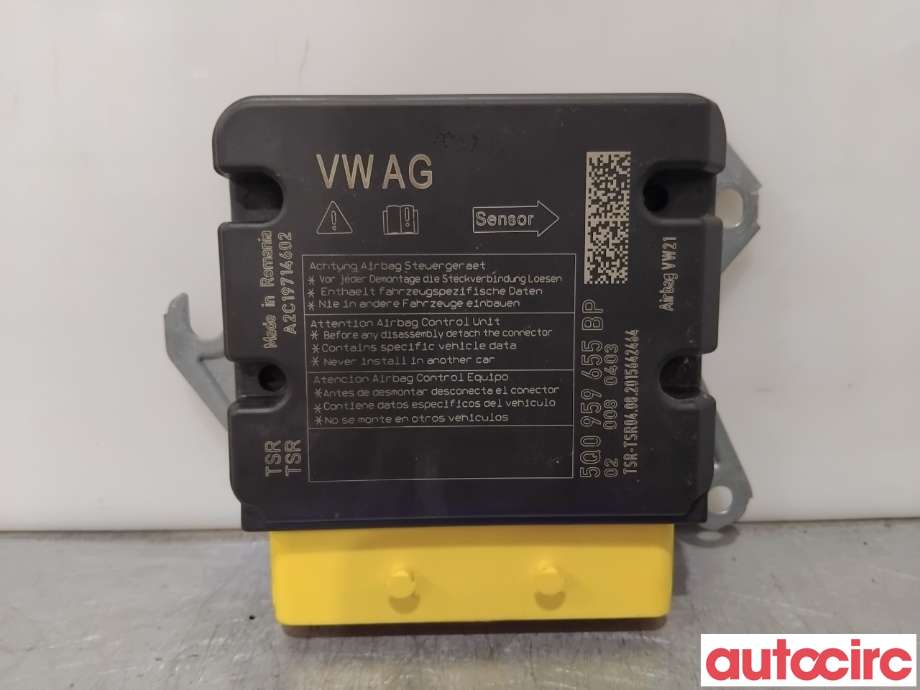 Airbag elektronikk til Škoda Superb, 2015-->> (Type III) (SKODA|5Q0959655BP)