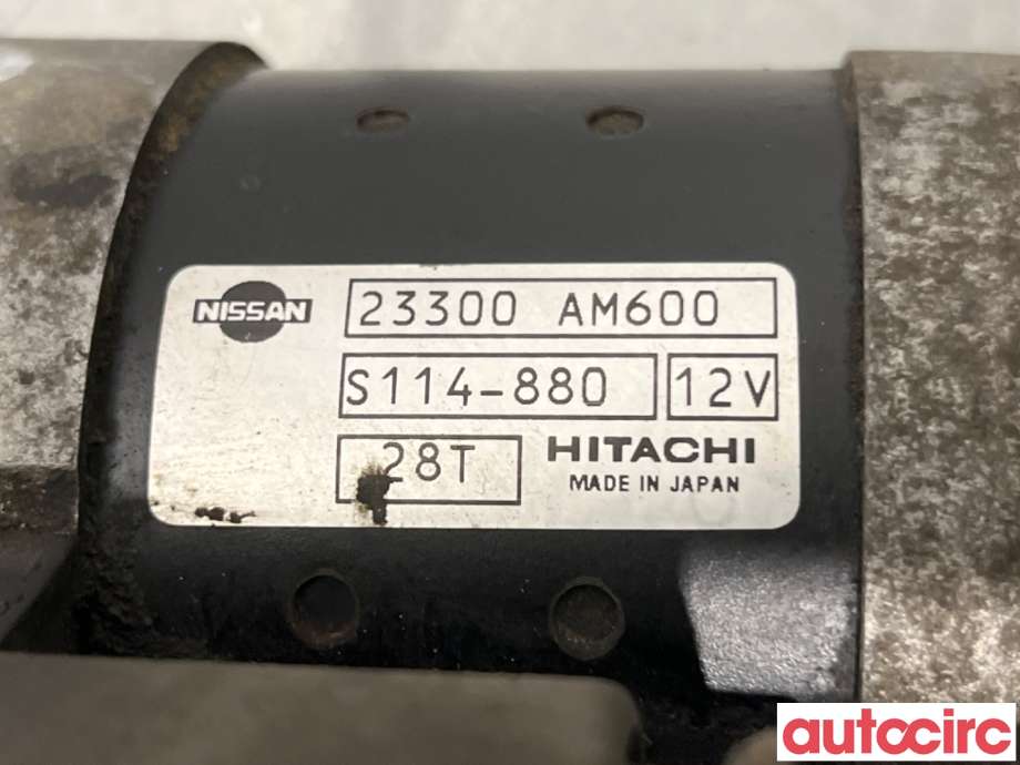 Starter til Nissan 350 Z 2002-2009  (NISSAN|23300AM600|S114-880|23300AM60A)