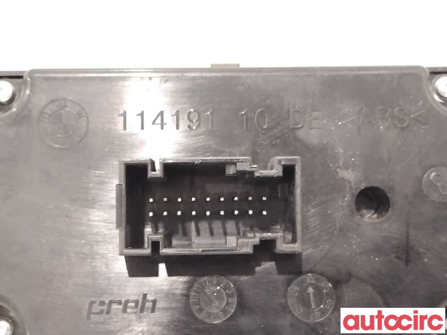 Varmeapparat betjening til BMW X5 2007-2013 (E70) (E70) (BMW|64119215514|90025-187|9215514)