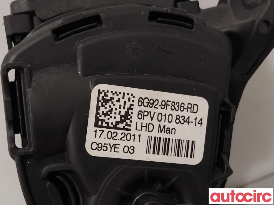 Pedal gass til Ford Mondeo 2011-2014 (Type IV, Fase 2)  (FORD|2103911|6PV010834-14|6G92-9F836-RD)