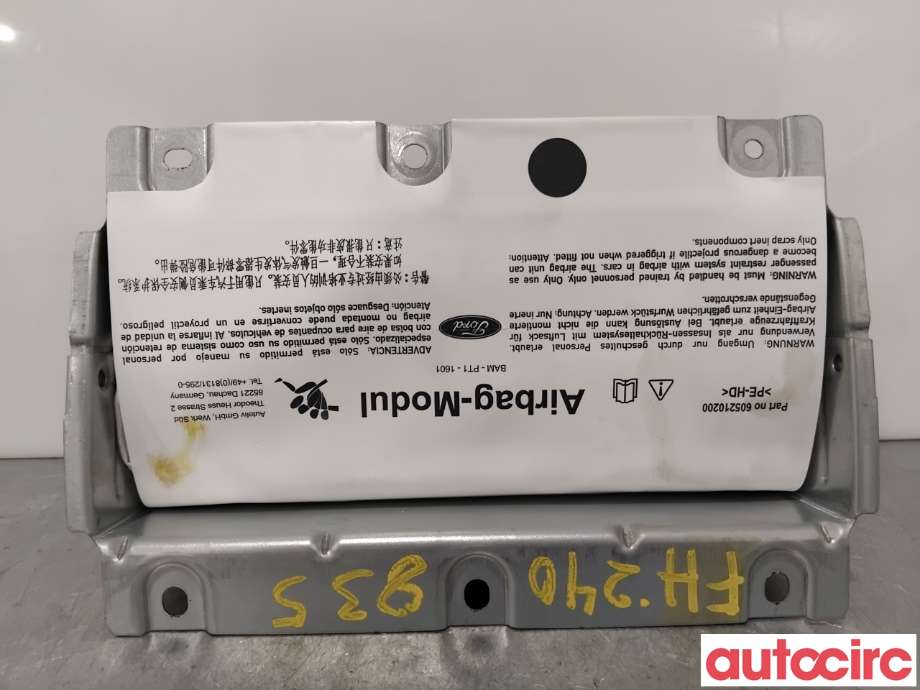 Airbag passasjer til Ford Mondeo, 2011-2014 (Type IV, Fase 2)  (FORD|1710624)