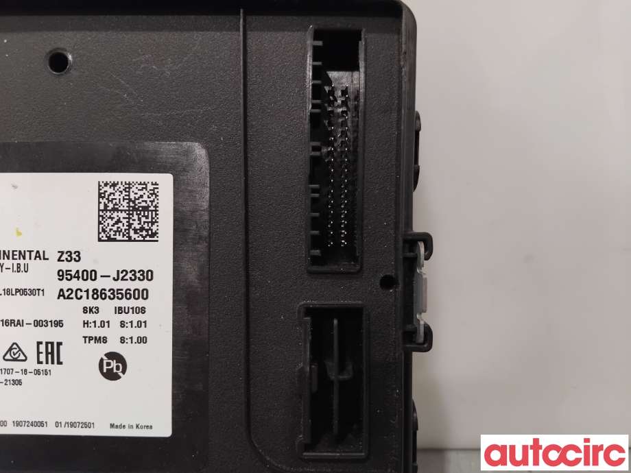 Styreenhet diverse til Kia e-Soul 2019-->> (Type III)  (KIA|95400J2330|A2C18635600|95400-J2330)