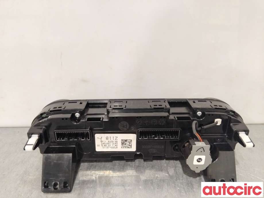 Varmeapparat betjening til Kia e-Soul 2019-->> (Type III)  (KIA|97250J2110WK||97250-J2110)