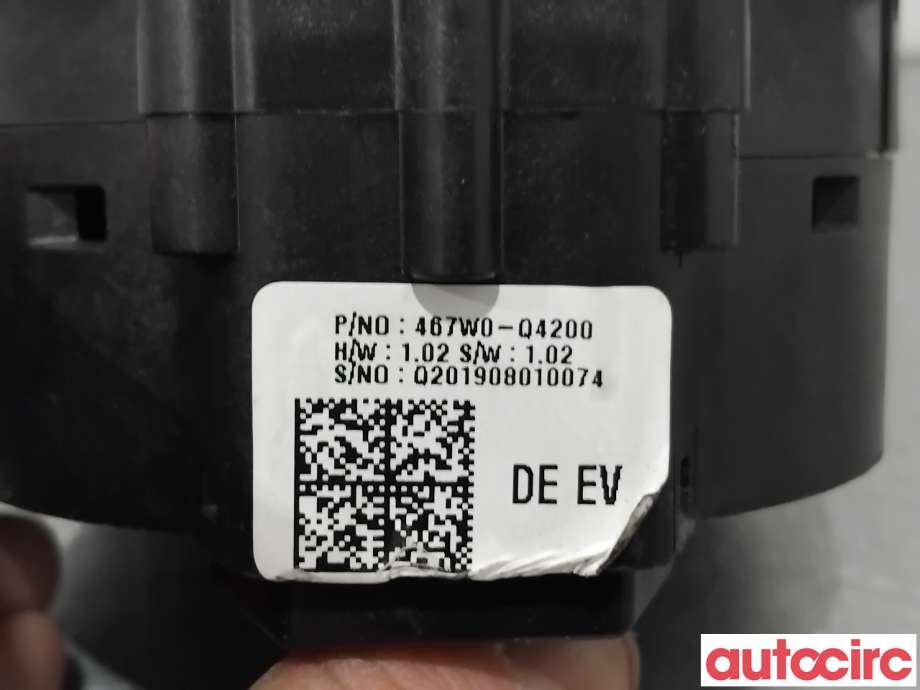 Girstang/girvelger automat til Kia e-Soul 2019-->> (Type III)  (KIA|467W0Q4200||467W0-Q4200)
