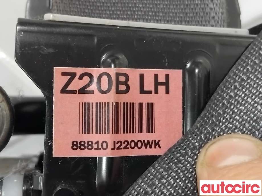 Sikkerhetsbelte foran venstre til Kia e-Soul 2019-->> (Type III)  (KIA|88810J2200WK|)