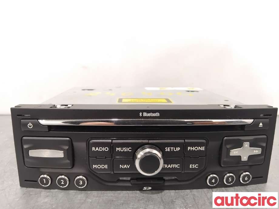 Bilstereo til Peugeot 5008, 2010-2017 (Type I)  (PEUGEOT|1616962680)