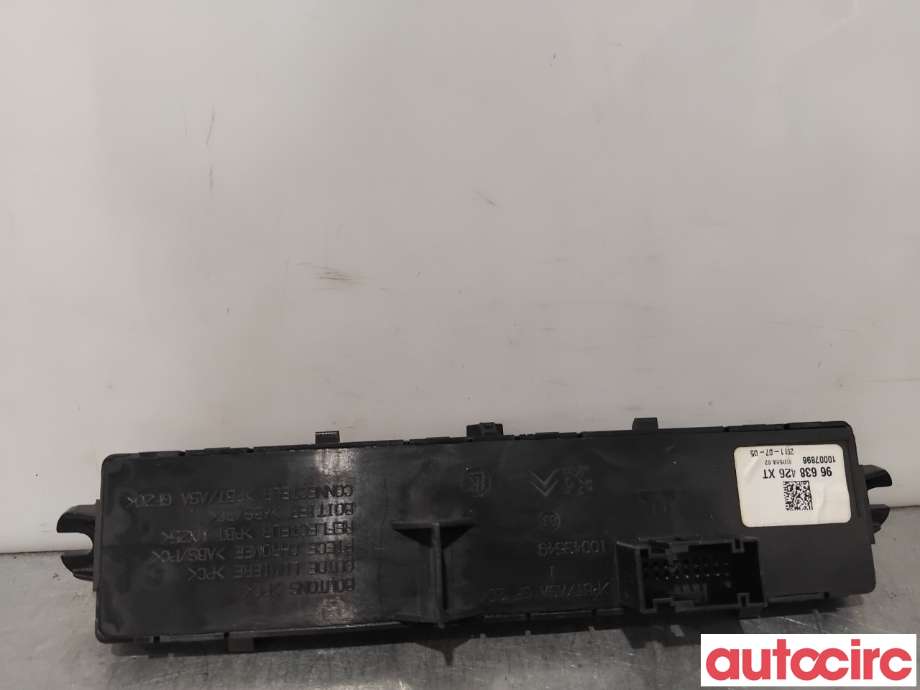 Bryter diverse til Peugeot 5008 2010-2017 (Type I)  (PEUGEOT|6490EA|96638426XT|98070056ZD)
