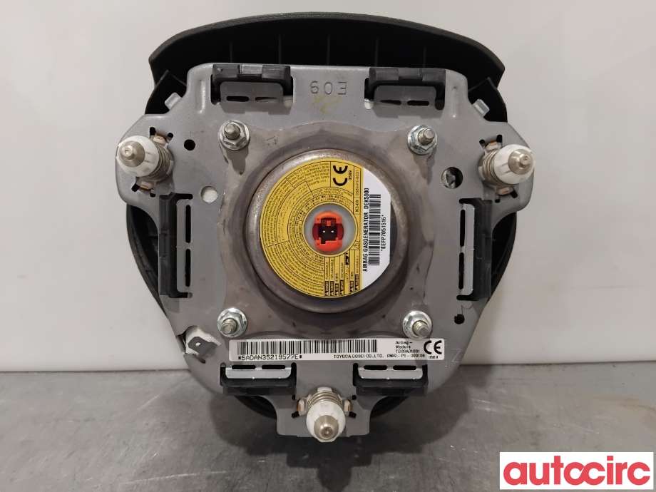 Airbag rattpute til Peugeot 108 2014-->>  (PEUGEOT|1612446180|)