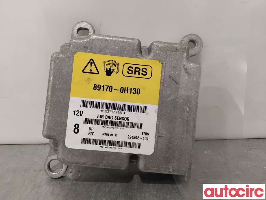 Airbag elektronikk til Peugeot 108 2014-->> (PEUGEOT|B001104680|224892-104|89170-0H130)