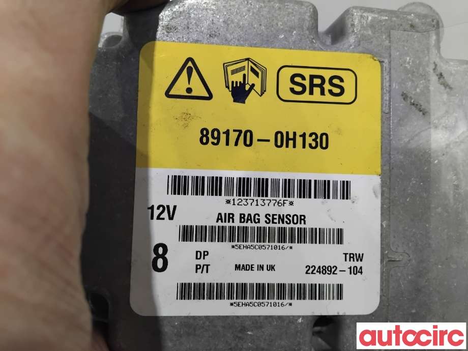 Airbag elektronikk til Peugeot 108 2014-->> (PEUGEOT|B001104680|224892-104|89170-0H130)