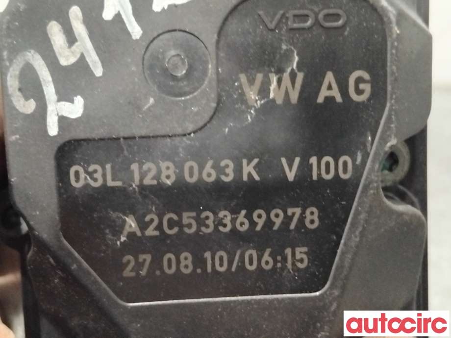Spjeldhus til Škoda Superb 2008-2015 (Type II)  (SKODA|03L128063K|A2C53369978|03L128063T)