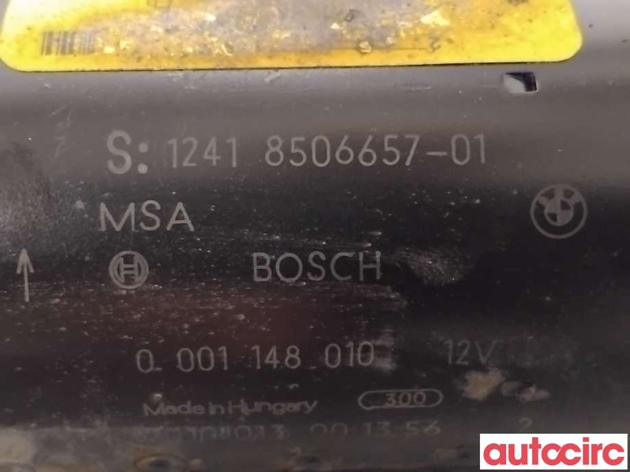 Starter diesel til BMW 5-Serie 2010-2017 (F10/F11) (F10/F11) (BMW|12418570238|0001148010|12418506657)