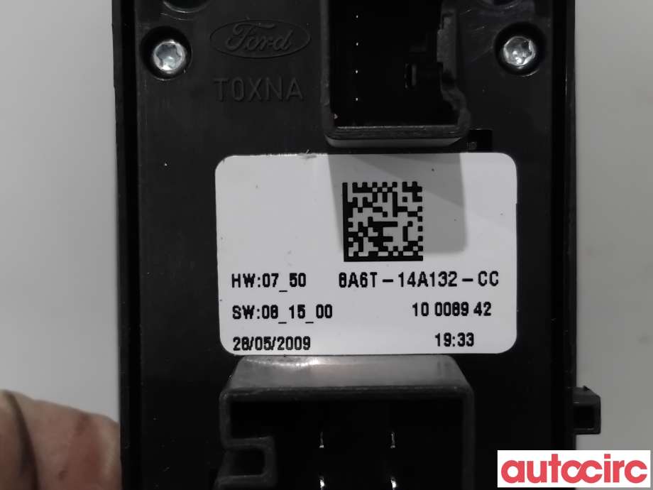 Bryter ruteheis til Ford Fiesta 2008-2012 (Type VI, Fase 1)  (FORD|1547738||8A6T-14A132-CC)