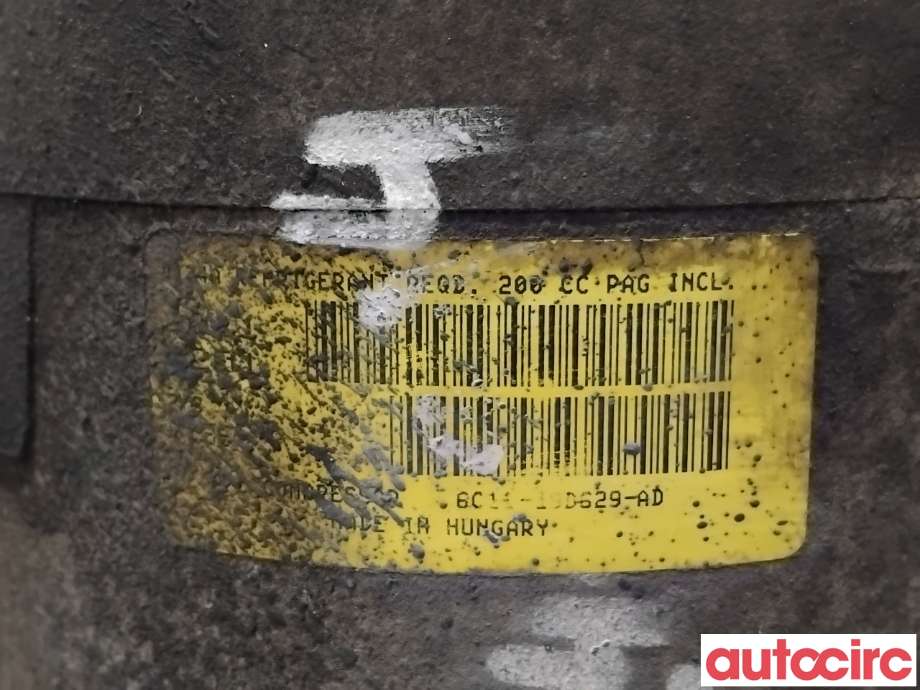 Aircondition kompressor til Citroën Jumper 2007-2013 (Type III, Fase 1)  (CITROEN|6453SS||6C11-19D629-AD)