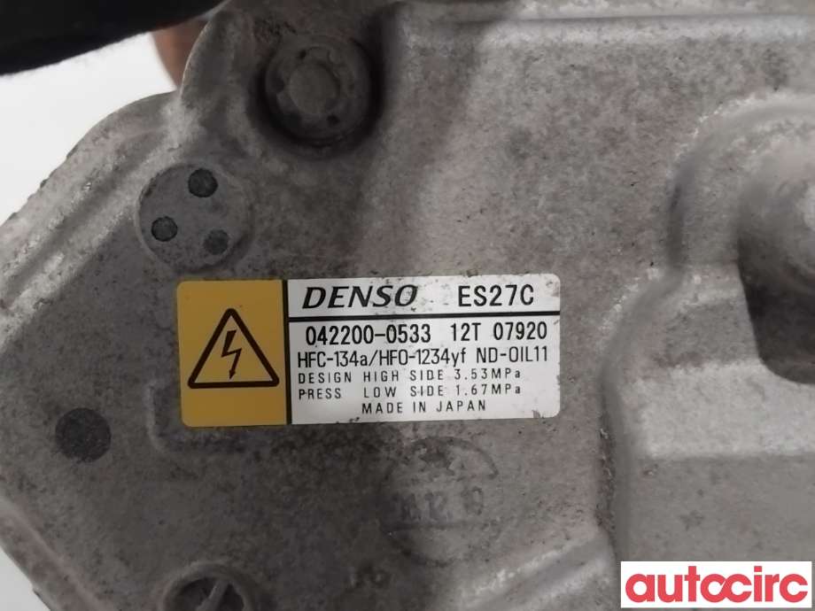 Aircondition kompressor til Toyota RAV4 2016-2019 (Type IV, Fase 2)  (TOYOTA|8837033030|042200-0533|)