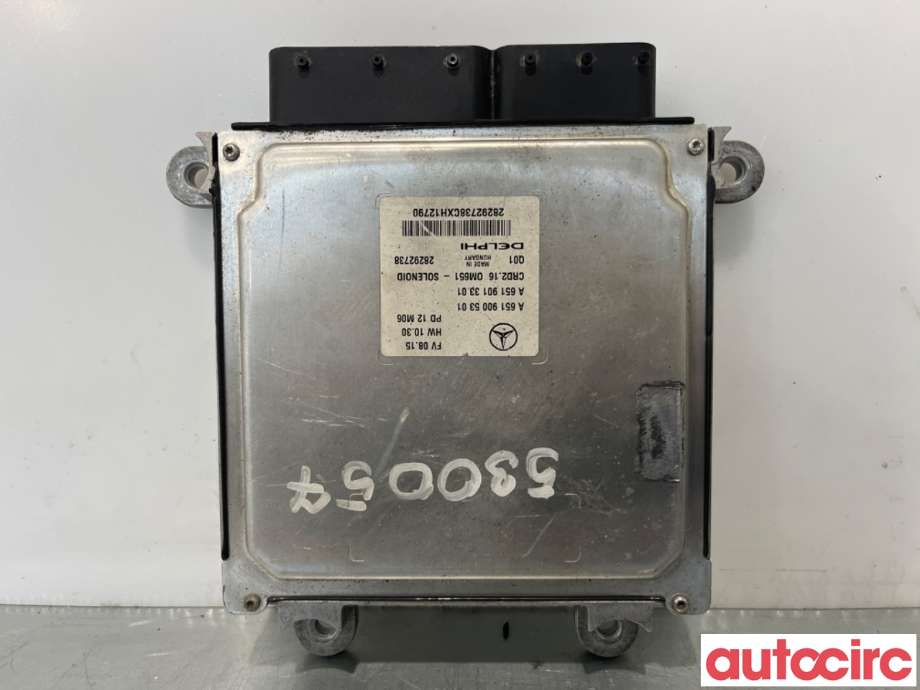 Styreenhet motor til Mercedes E-Klasse 2009-2013 (Fase 1) (W212) (W212) (MERCEDES|A6519005301|28292738)