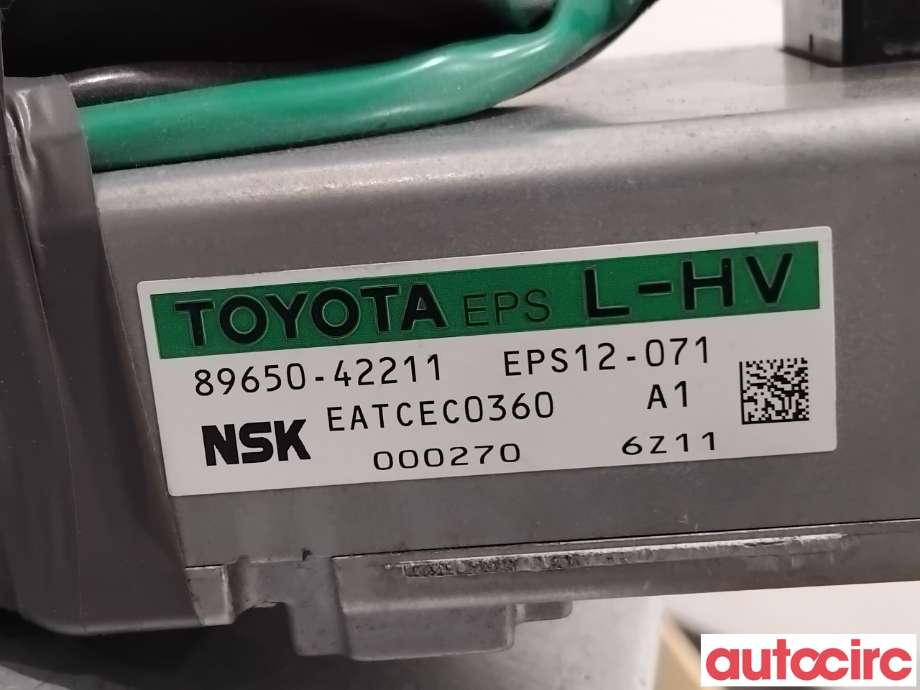 Rattaksel elektrisk servo til Toyota RAV4 2016-2019 (Type IV, Fase 2)  (TOYOTA|4520A42070|ESP12-071|89650-42211)