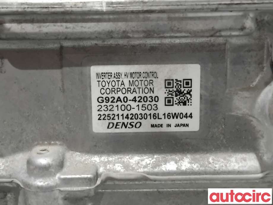 Inverter hybrid til Toyota RAV4 2016-2019 (Type IV, Fase 2)  (TOYOTA|G92A042050|232100-1503|G92A0-42030)