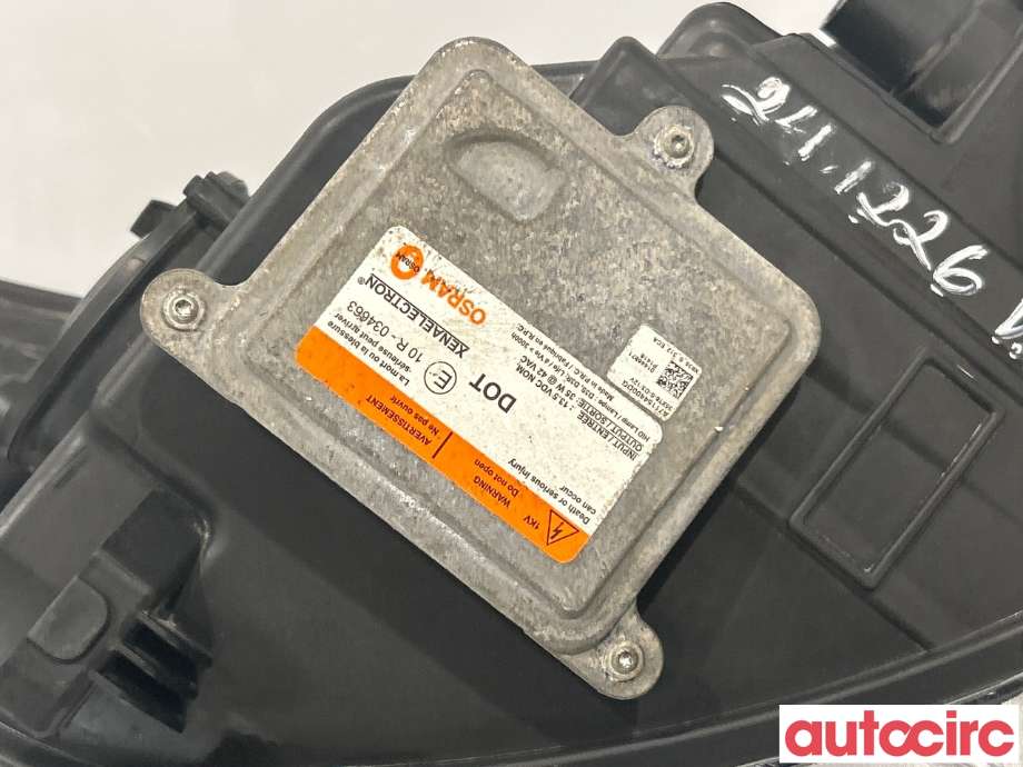 Frontlykt venstre halogen til Ford Focus 2011-2014 (Type III, Fase 1)  (FORD|2004299)