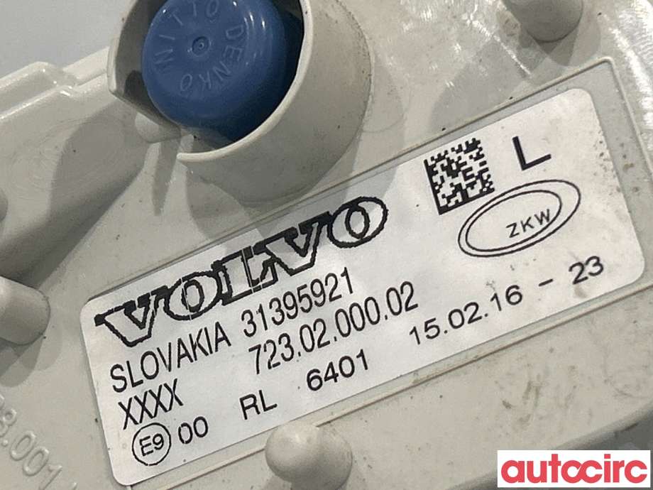 Tåkelykt venstre foran til Volvo V40 2012-2019  (VOLVO|31323115)