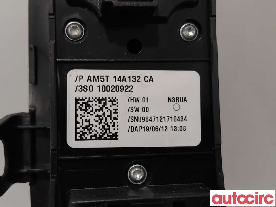 Bryter ruteheis til Ford Focus 2011-2014 (Type III, Fase 1)  (FORD|2033142|10020922|AM5T14A132CA)
