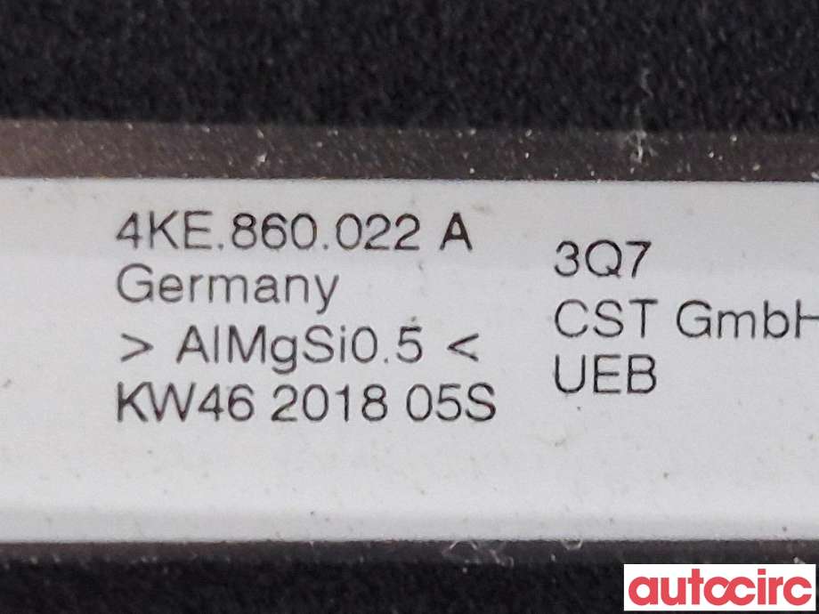 Takrails til Audi e-tron 2018-->>  (AUDI|4KE860022A)