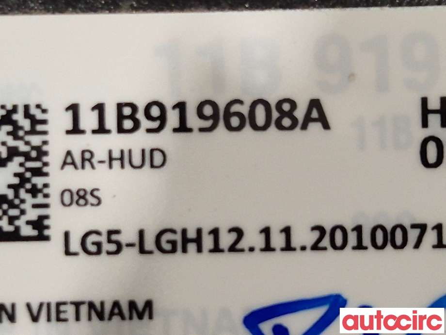 Multimedia display (MCU - Media Controller Unit) til VW ID.4 2020-->>  (VOLKSWAGEN|11B919608D|11B919608C)
