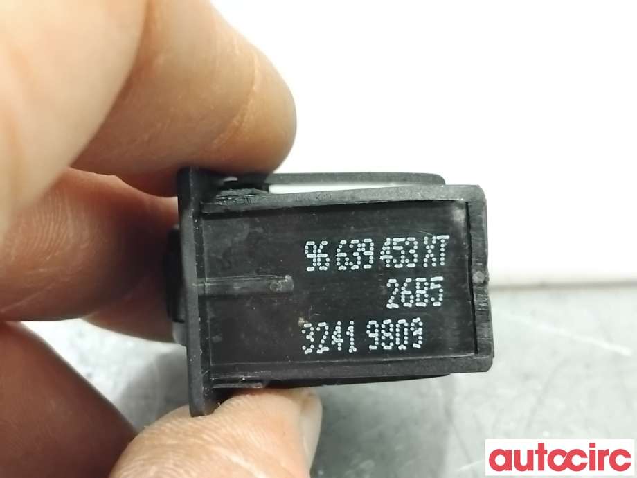 Bryter setevarme til Peugeot 308 2007-2011 (Type I, Fase 1)  (PEUGEOT|6490FV||96639453XT)