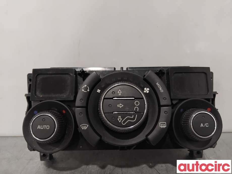 Varmeapparat betjening til Peugeot 308 2007-2011 (Type I, Fase 1) (PEUGEOT|6452J4||96850724XT)