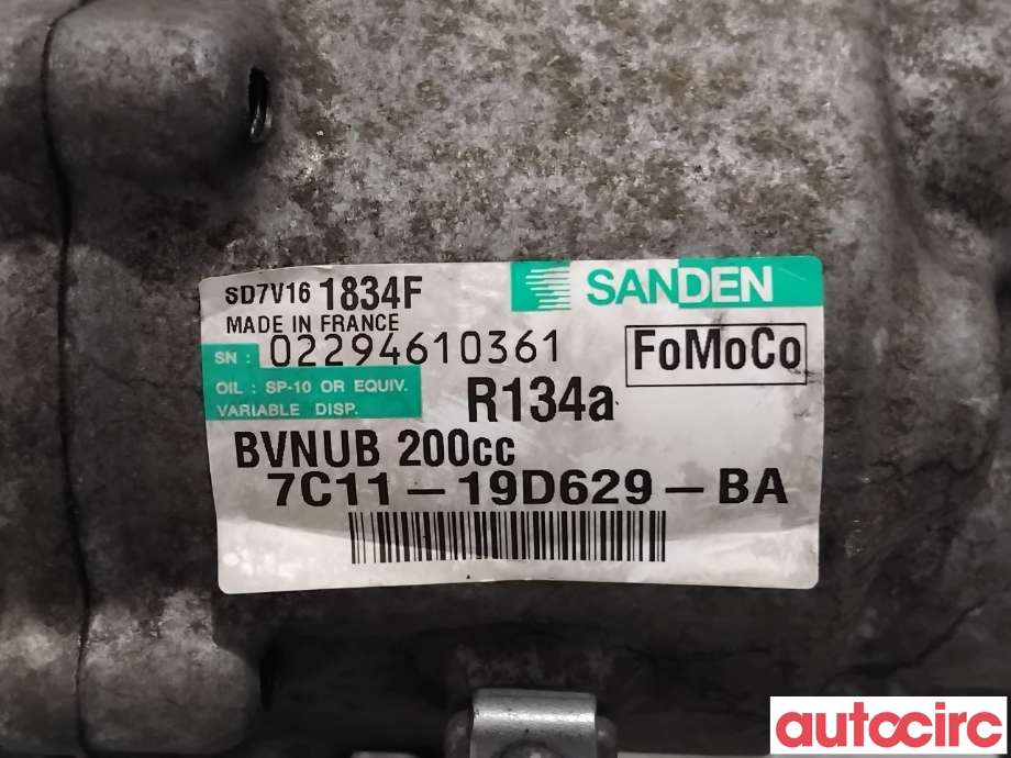 Aircondition kompressor til Ford Transit 2014-->>  (FORD|2308196|SD7V161834|7C11-19D629-BA)