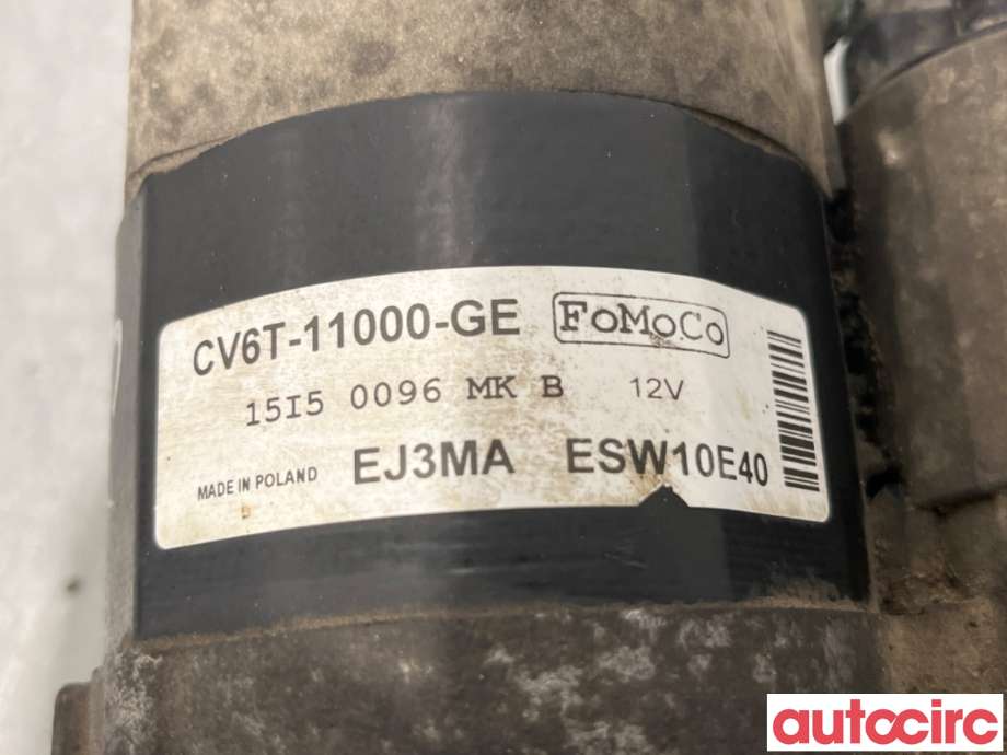 Starter til Ford Fiesta 2013-2017 (Type VI, Fase 2)  (FORD|2380314|ESW10E40|CV6T-11000-GE)