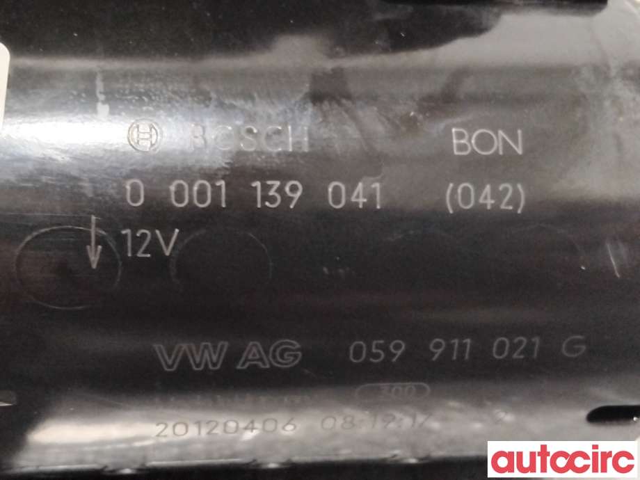 Starter diesel til Audi A6 2011-2014 (Type IV, Fase 1) (C7) (C7) (AUDI|059911021GX|0001139041|059911021KX)