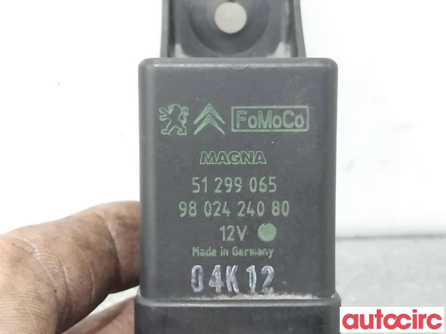 Rele gløde til Citroën DS3 2010-2019  (CITROEN|9802424080|51299065)