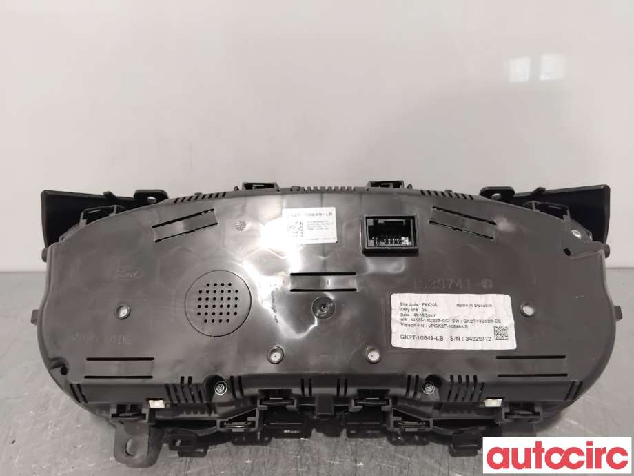 Instrumentpanel til Ford Transit Custom 2013-2023 (Type I)  (FORD|2422688|VPGK2F-10849-LB|GK2T-10849-LB)