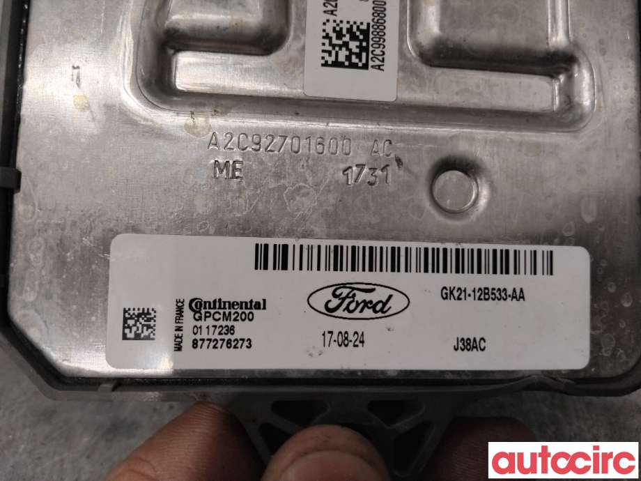Rele gløde til Ford Transit Custom 2013-2023 (Type I)  (FORD|2008625|877276273|GK21-12B533-AA)
