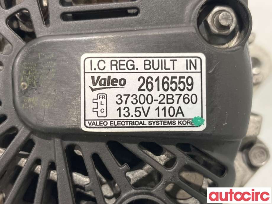 Dynamo til Kia Venga 2010-2017  (KIA|373002B760|2616559|37300-2B760)