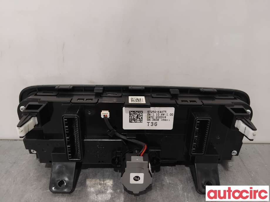 Varmeapparat betjening til Hyundai Kona 2017-2021 (Type I, Fase 1)  (HYUNDAI|97250K4075SPS||97250-K4075)
