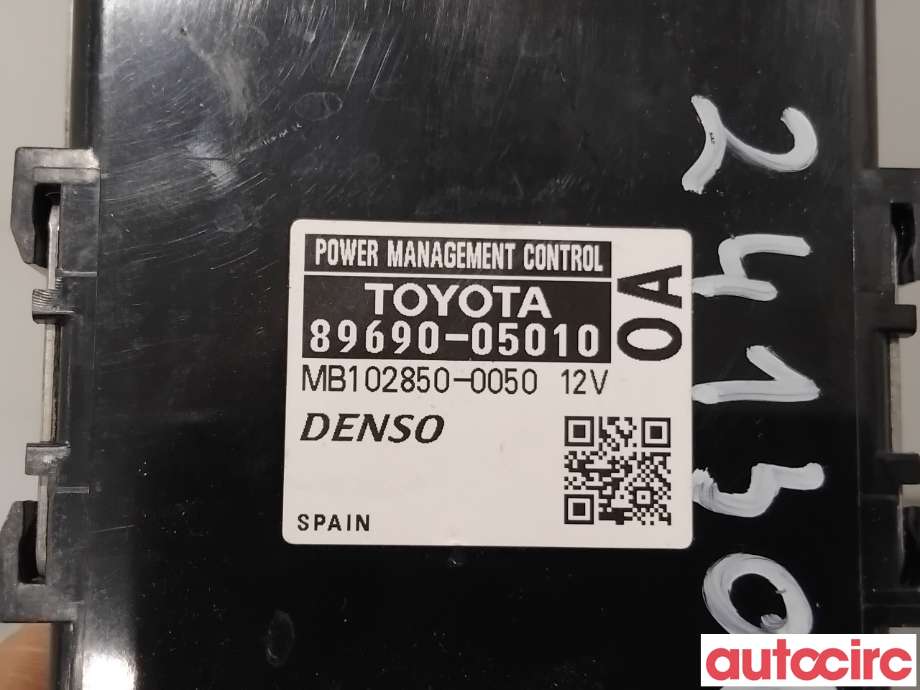 Styreenhet diverse til Toyota Avensis 2009-2015 (Type III, Fase 1)  (TOYOTA|8969005010|MB102850-0050|89690-05010)
