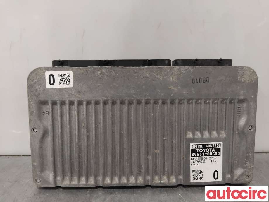 Styreenhet motor til Toyota Yaris 2012-2014 (Type III, Fase 1)  (TOYOTA|896610DC00|MB275500-2292|89661-0DC00)