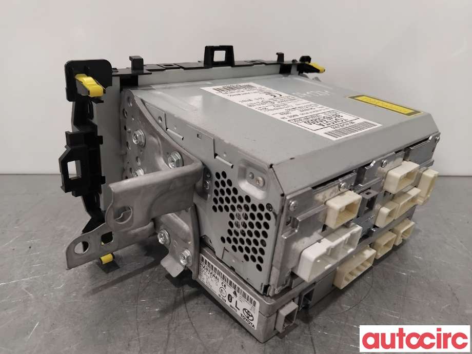 Bilstereo navigasjon til Toyota Yaris 2012-2014 (Type III, Fase 1)  (TOYOTA|861400D050|135000-9971A101|86140-0D050)