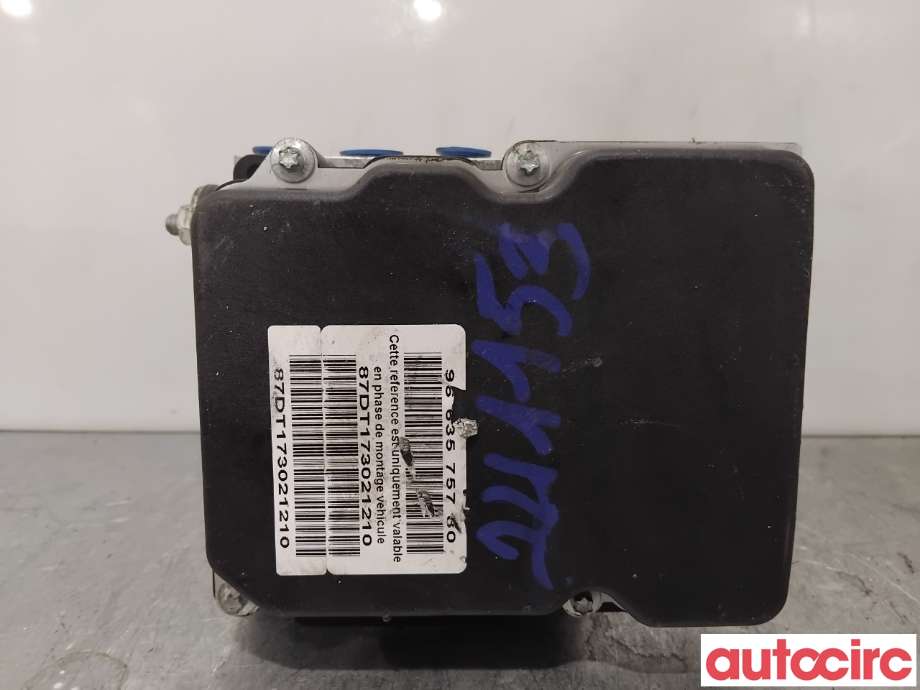ABS sentral til Peugeot 308 2007-2011 (Type I, Fase 1)  (PEUGEOT|4541FS|0265235106|1607126280)