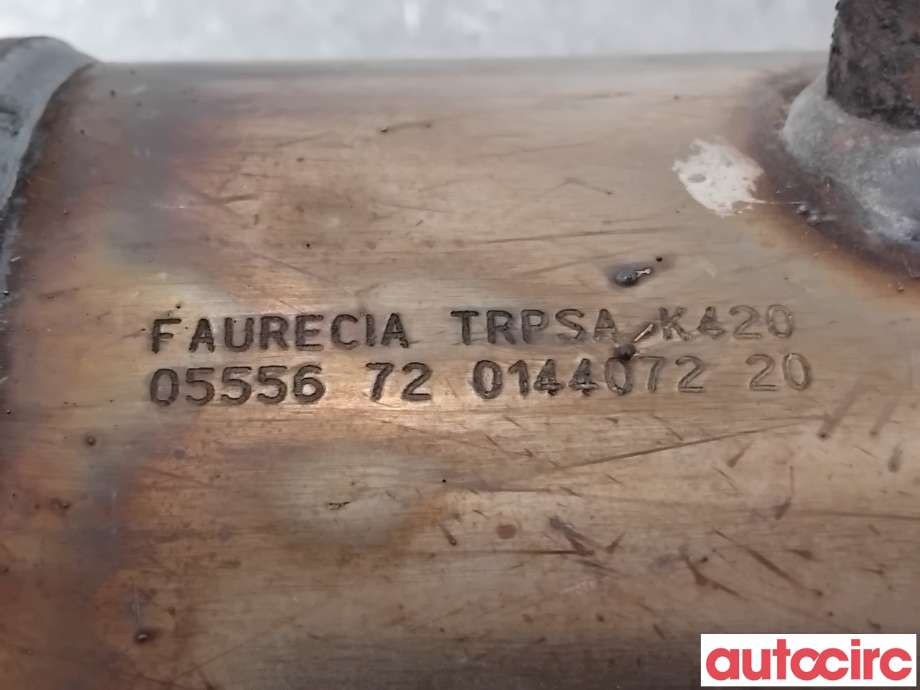 Partikkelfilter til Peugeot 308 2007-2011 (Type I, Fase 1)  (PEUGEOT|174037|TRPSAK420|)