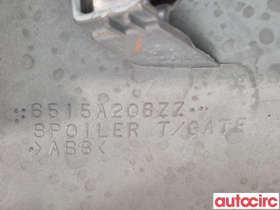 Spoiler bakluke til Mitsubishi ASX 2010-2019  (MITSUBISHI|6515A206YA|)