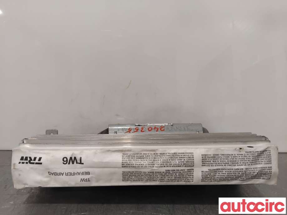 Airbag passasjer til VW Transporter / Caravelle, 2003-2009 (Fase 1) (T5) (T5) (VOLKSWAGEN|7H1880200C)