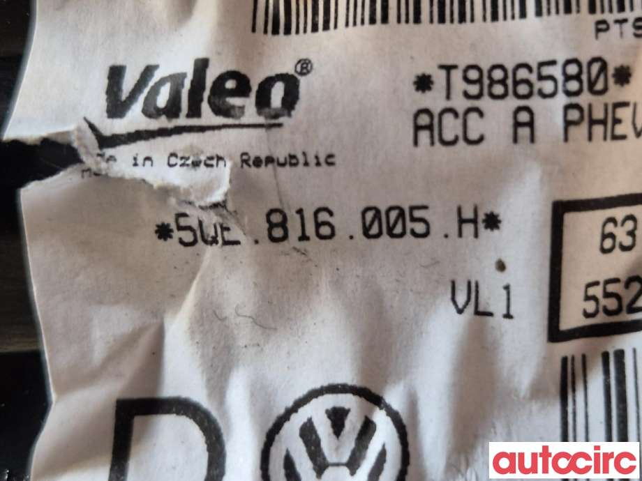 Diverse deler til Škoda Superb 2015-->> (Type III)  (SKODA|5Q1820007D|)