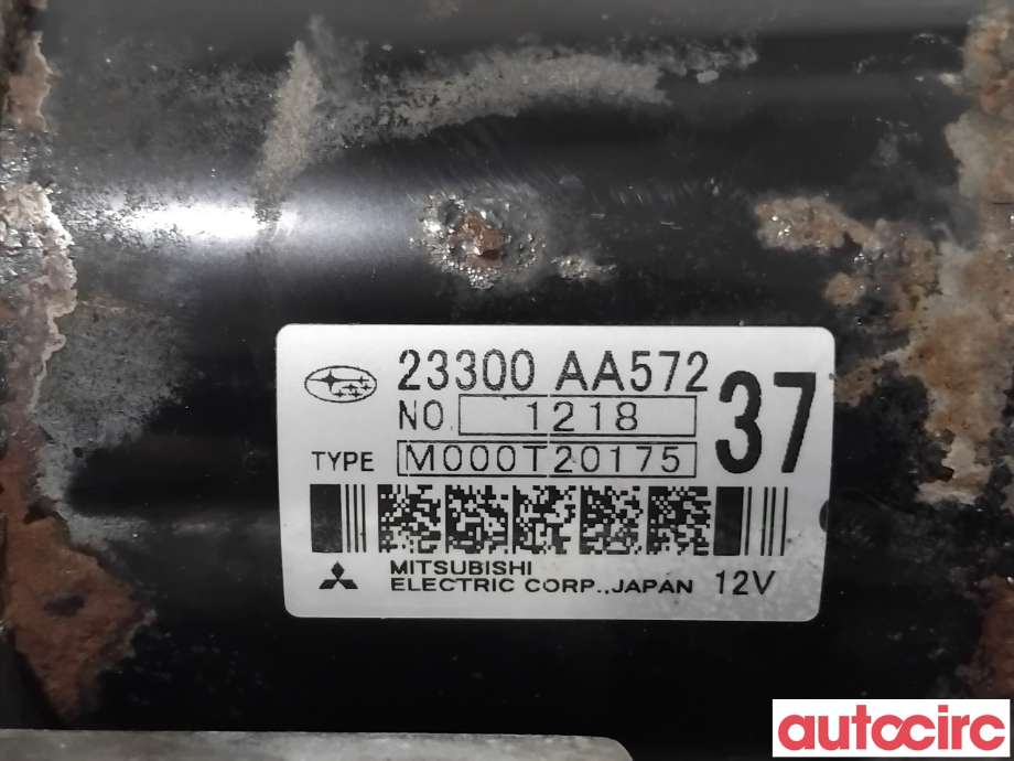 Starter til Subaru Forester 2008-2013 (Type III) (SUBARU|23300AA572|M000T20175)