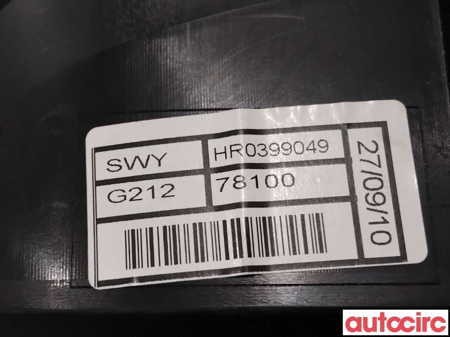 Instrumentpanel til Honda CR-V 2007-2012 (Type III)  (HONDA|78120-SWY-G21||78100SWYG212)