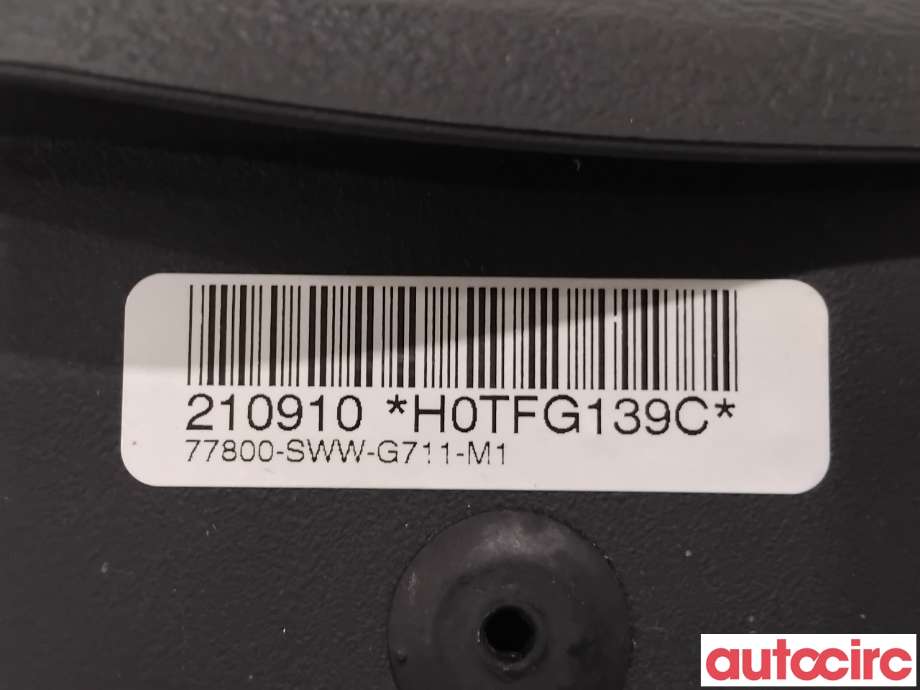 Airbag rattpute til Honda CR-V 2007-2012 (Type III)  (HONDA|77810-SWW-G70ZA||77800-SWW-G711-M1)
