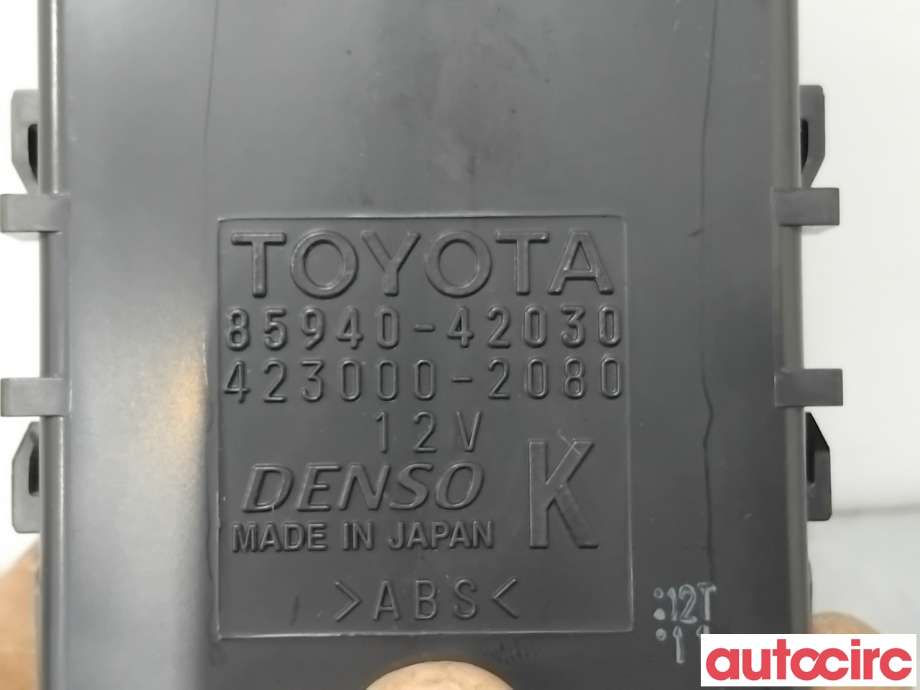 Rele diverse til Toyota RAV4 2016-2019 (Type IV, Fase 2)  (TOYOTA|8594042030|423000-2080|85940-42030)